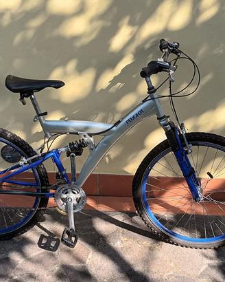 Mountain-bike Peugeot Blu e Grigia (leggere desc)