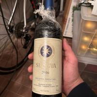 Vino sassicaia 2016