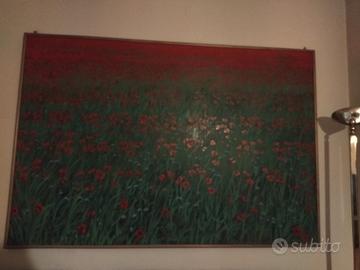 quadro campo di papaveri