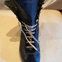 Camper stivaletti in morbidissima pelle nera