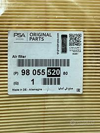 Filtro aria originale PSA 9805552080 Peugeot