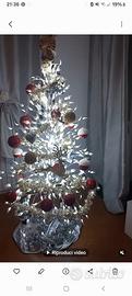 albero di napale a luci led