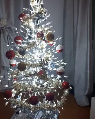albero di napale a luci led