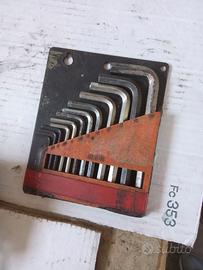 confezione chiavi a brugola varie nisure