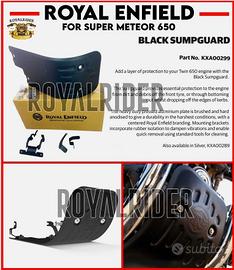 Paracoppa per Royal Enfield Supermeteor 650 nero