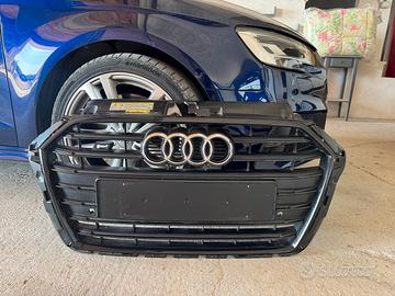 Griglia total black audi S3 8v facelift originale