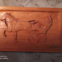 Quadro intaglio. Legno