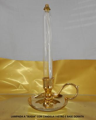 Lampade Liturgiche Varie a olio o cera liquida