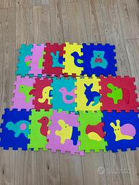 Tappeto giochi in gomma Eva