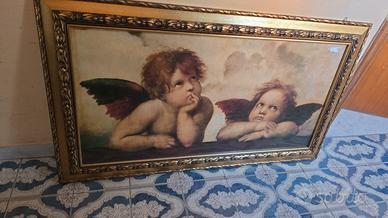 Quadro Dei putti di Raffaello ristampa
