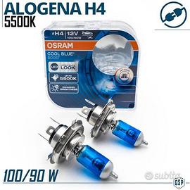 Lampadine H4 OSRAM Luce Bianca Fredda 5500K +50%