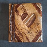 album fotografie legno naturale