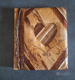 album fotografie legno naturale