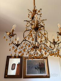 Lampadario vetro di Murano