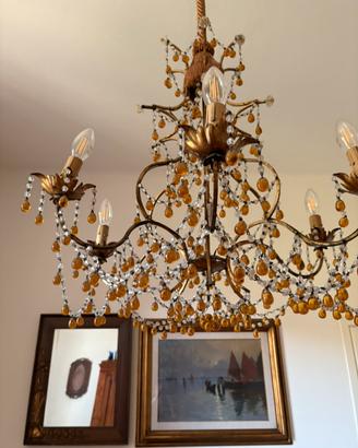 Lampadario vetro di Murano