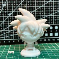 Dragonball Goku chibi stampato in 3D