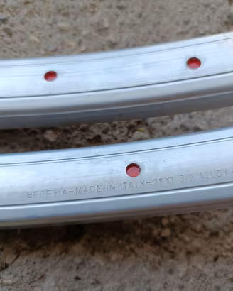 cerchi alluminio  26 3/8  NOS bici epoca 