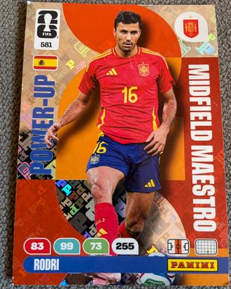 Card Rodri adrenalyn Fifa Word Cup 2016