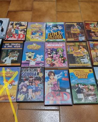 Dvd hamtaro, Lady Oscar, mew mew, gnomi Roberts