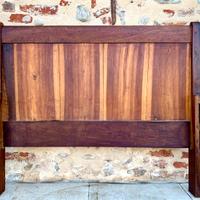 Testate letto in massello di noce