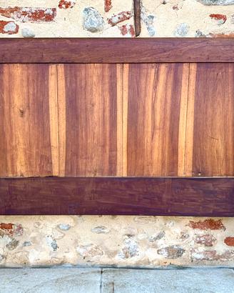 Testate letto in massello di noce