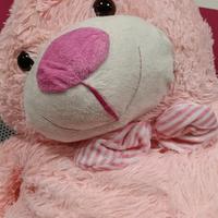 Orso di peluche grande rosa