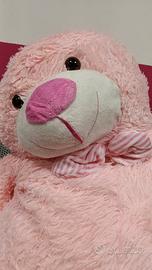 Orso di peluche grande rosa