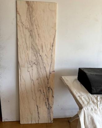 Lastra marmo rosa Portogallo 160×42 vintage