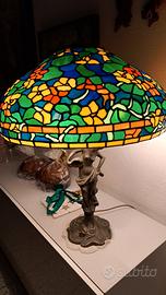 lampada Tiffany fatta a mano