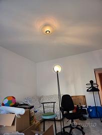 Piantana, lampadario, poltrone girevole e in ferro