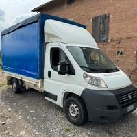 Furgone ducato patente b centinato telonato