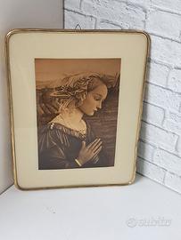 quadro  con Madonna anni  50