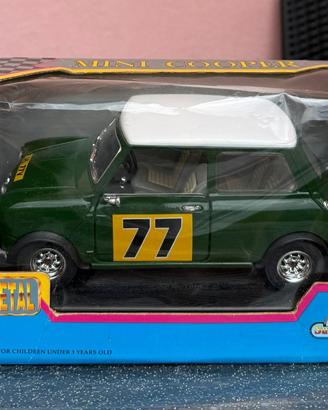 Mini Cooper Die Cast Metal 1:16 Modellino