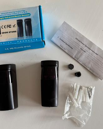 COPPIA FOTOCELLULE UNIVERSALI WIRELESS