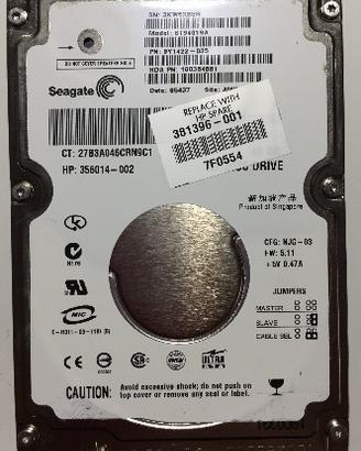 HDD Seagate ST94019A 40GB 2.5" ATA-100