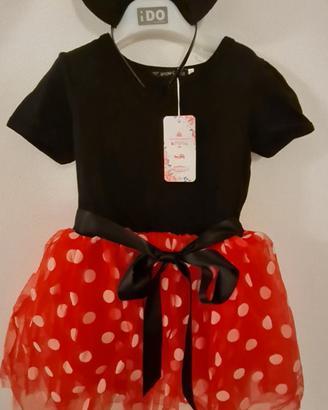 Costume carnevale Topolina 130cm