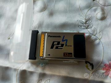 Scheda P2 32gb Panasonic