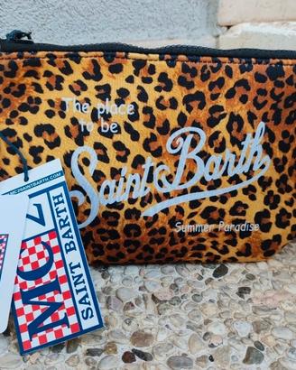 pochette MC2 saint barth leopardata chiara 