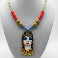 Collana "Cleopatra" in Stile Boho Etnico ceramica