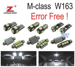 KIT 18 LAMPADE LED INTERNE MERCEDES CLASSE M W164 