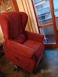Sedia relax alza persona