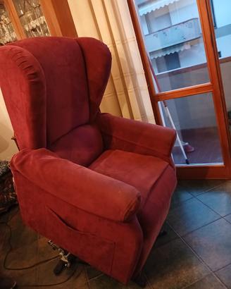 Sedia relax alza persona