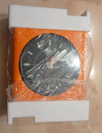 Rarissimo orologio/radio arancione PopArt Rampoldi