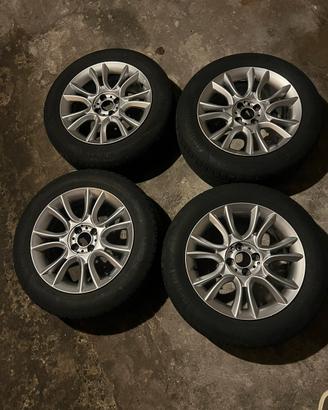 set 4 cerchi (lancia delta) + gomme estive