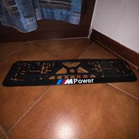 portatarga posteriore bmw m power(formato italia)