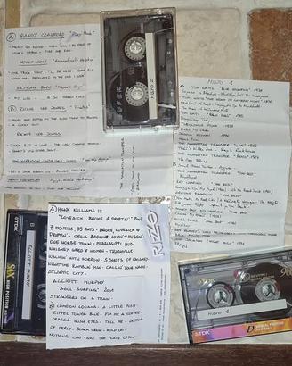 10 musicassette masterizzate