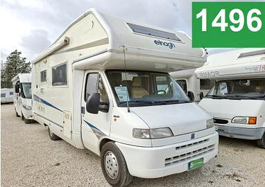 CAMPER ELNAGH DUCATO MANSARDATO 7 POSTI DOPPIA DIN