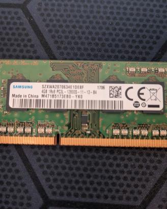 DDR3 SAMSUNG 4GB