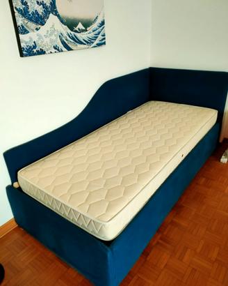 Letto doppio estraibile reti a doghe
