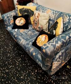 Divano due posti che diventa letto singolo